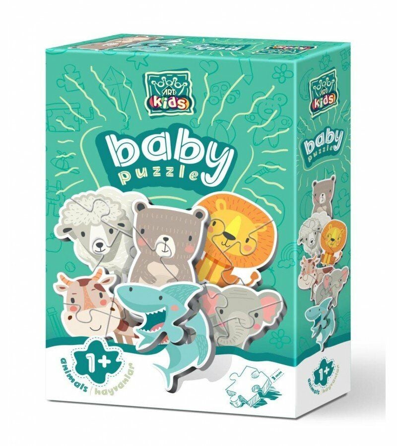 Bebek Eğitici Hayvanlar Puzzle