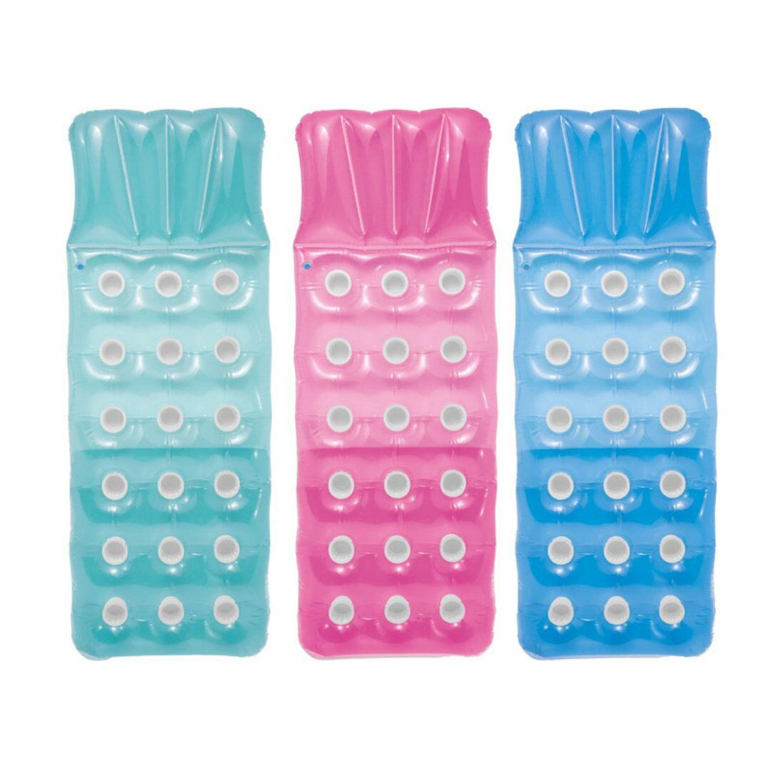 Düz Renkli Bardaklı Deniz Yatağı 188 Cm Yeşil