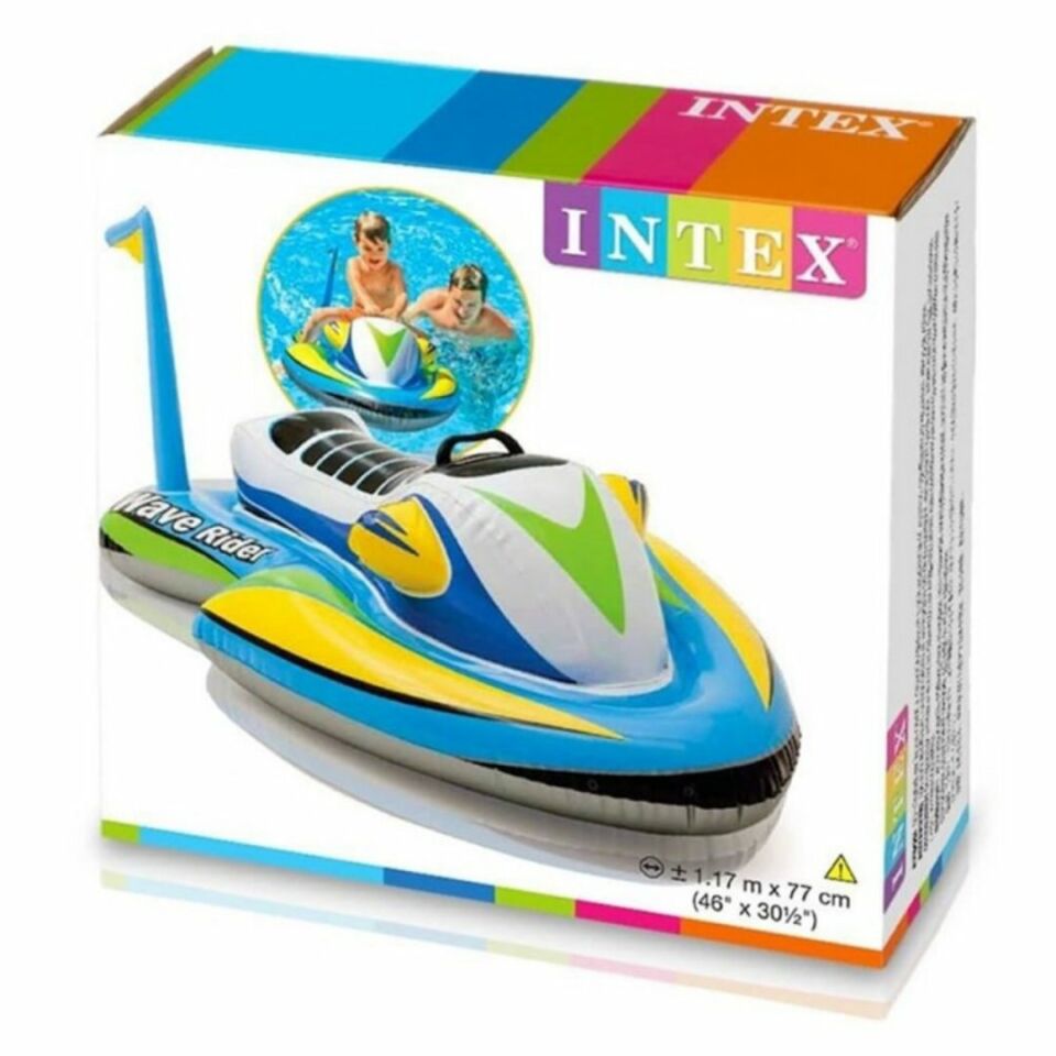 Çocuk Deniz Jet Ski Su Tabancalı Binici 117 Cm x 77 Cm Mavi