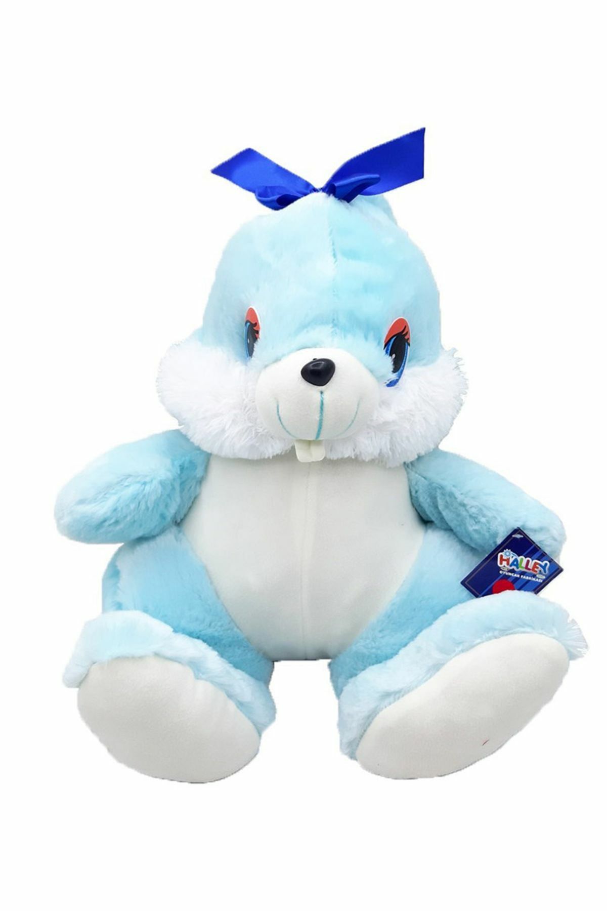 Peluş Tavşan Sakallı 45 Cm - MAVİ SU DÜNYASI Mavi