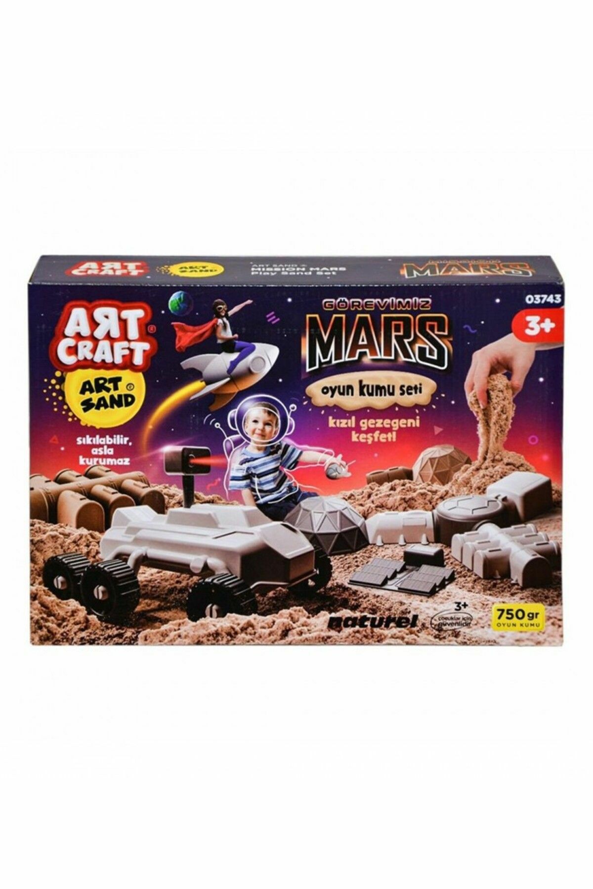 Görevimiz Mars Oyunu Kum Seti - Kızıl Gezegen Keşfi