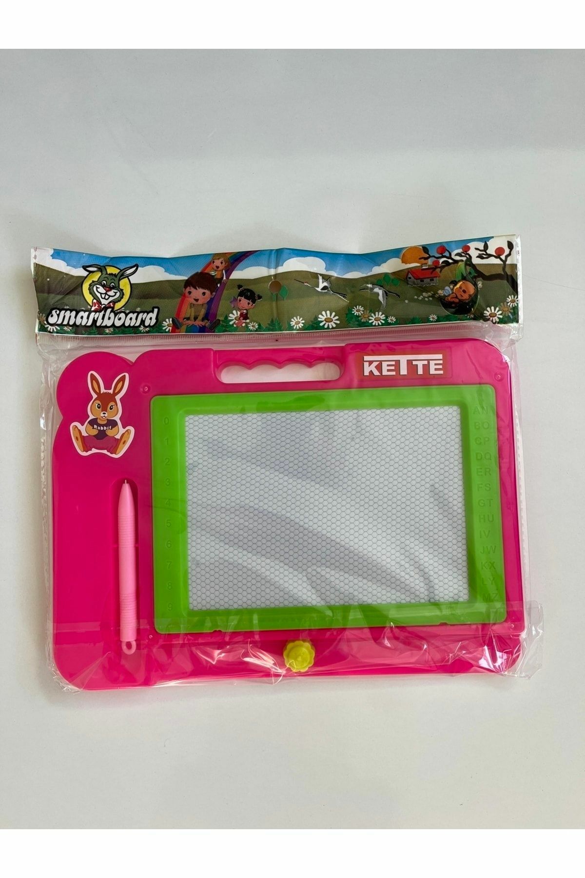 Çocuk Yazı Tahtası Pembe - Yeşil