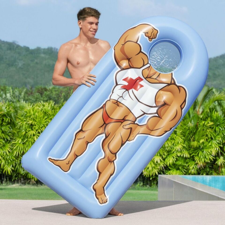 Pencereli Resim Desenli Deniz Yatağı 188 Cm x 89 Cm