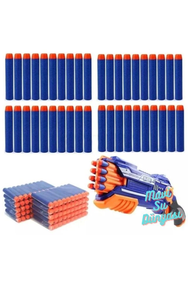 Yumuşak Sünger Mermi 20 li