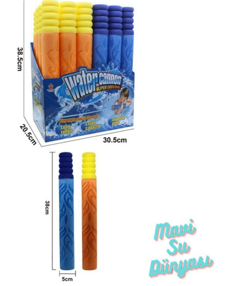 Süngerli Su Tabancası 40 Cm