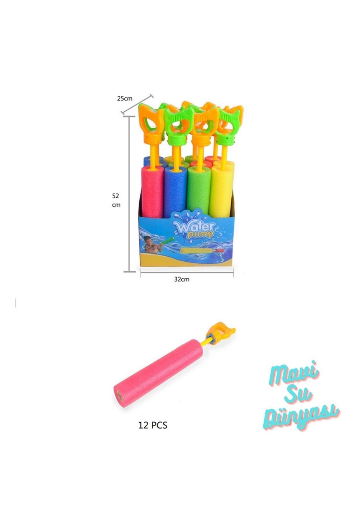 Su Tabancası 52 Cm Sünger