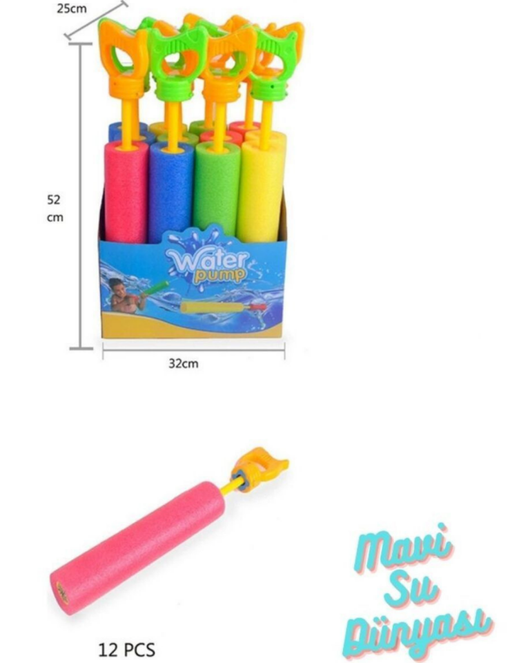 Süngerli Su Tabancası 52 Cm