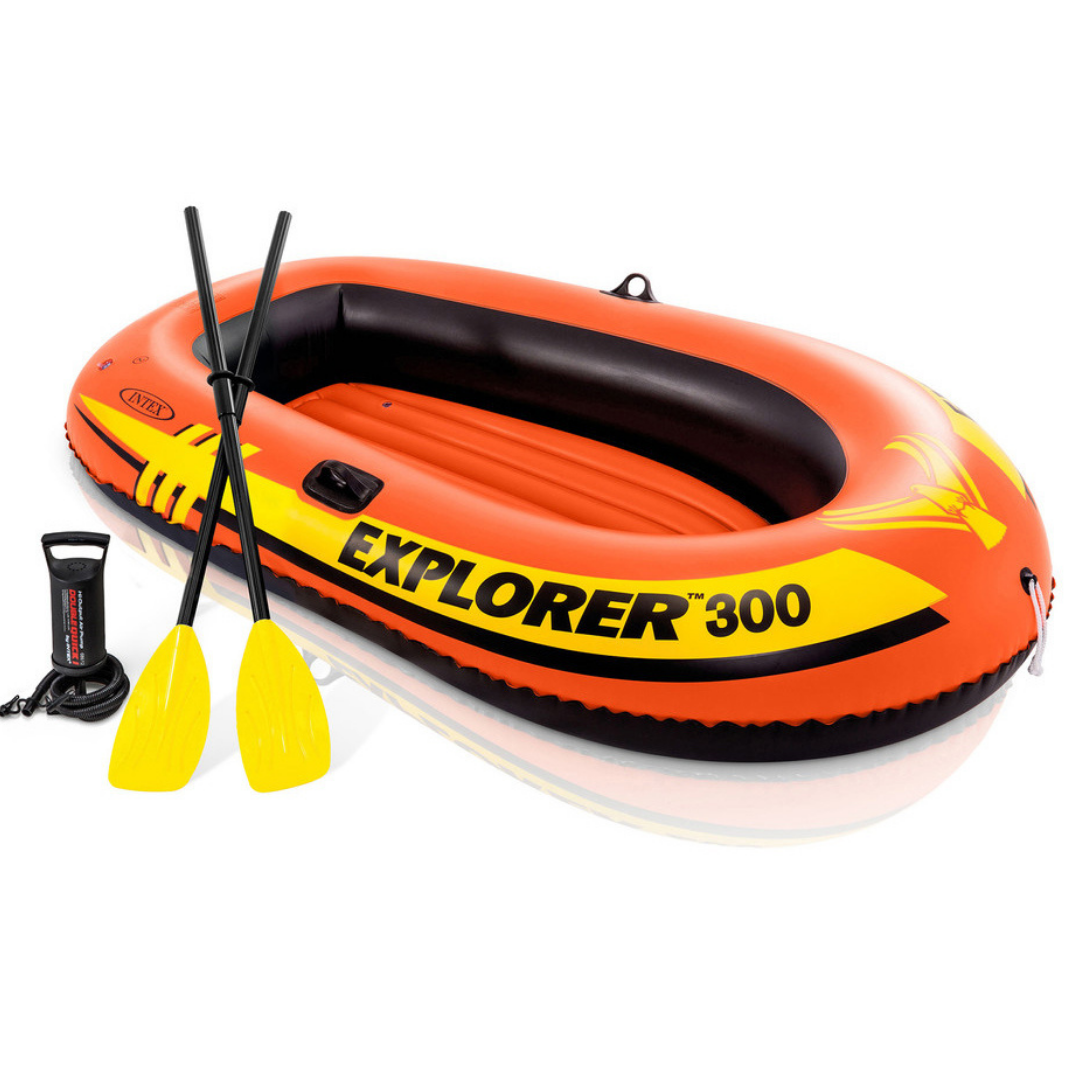 İntex Explorer 300 Şişme Bot (Bot, Kürek ve Pompa) 211x117x41 Cm