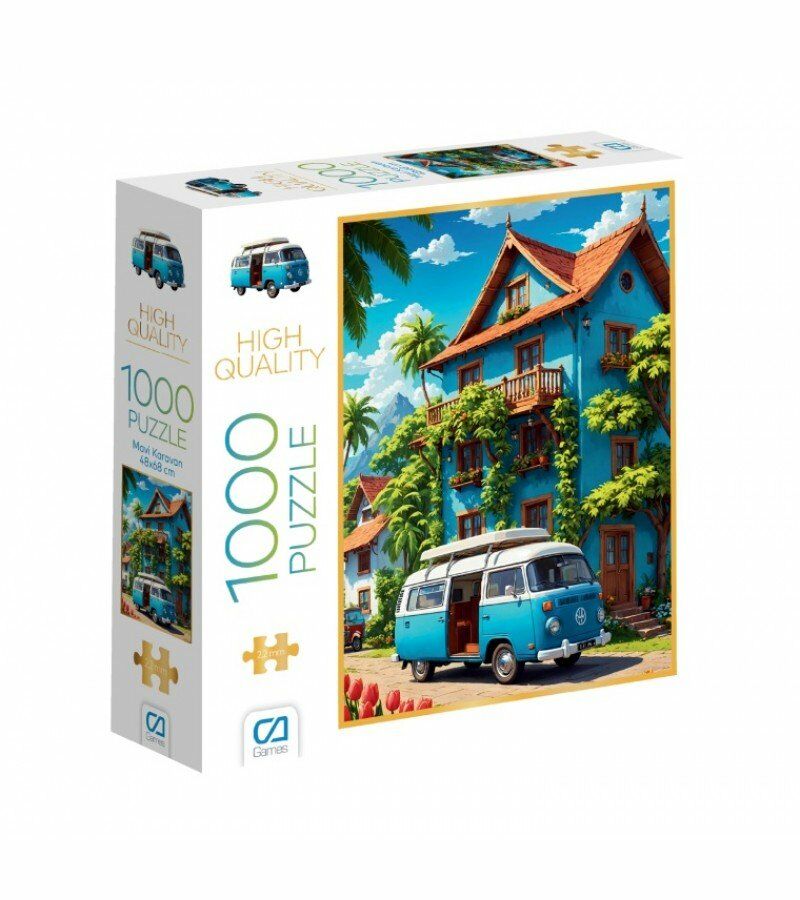 Mavi Karavan Puzzle 1000 Parça