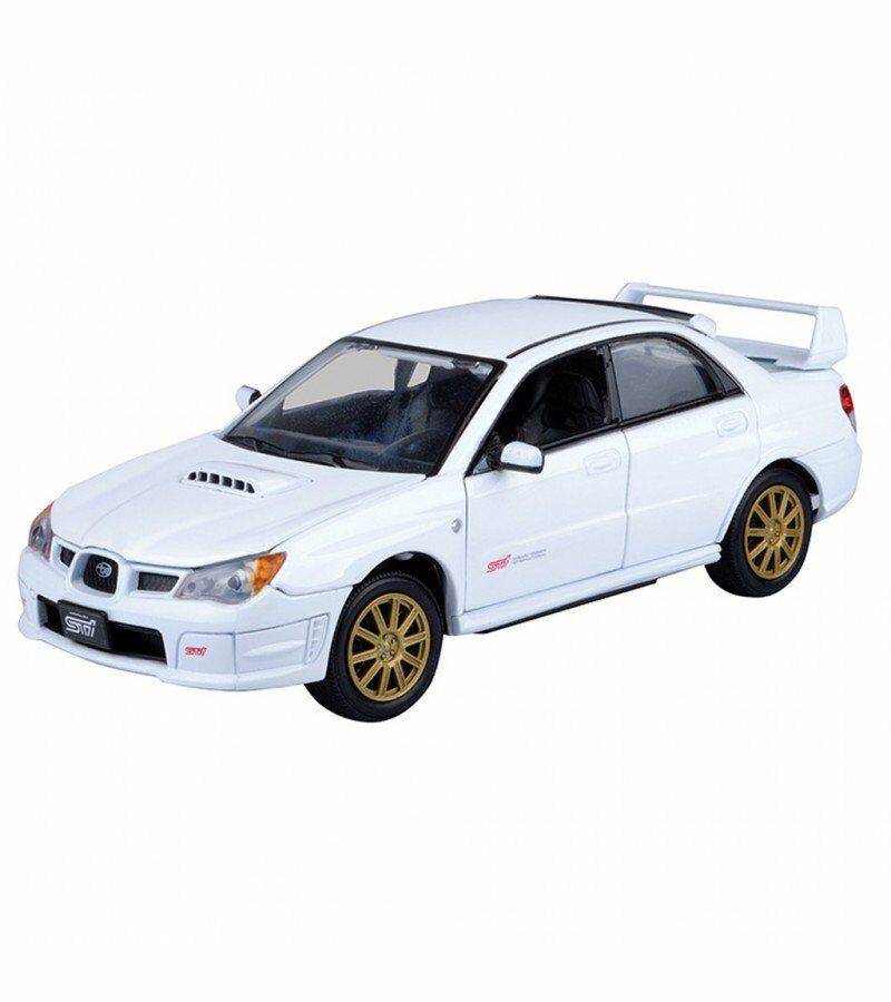 Subaru Impreza Wrx Stı Klasik Araba 1:24 Ölçütlü BEYAZ