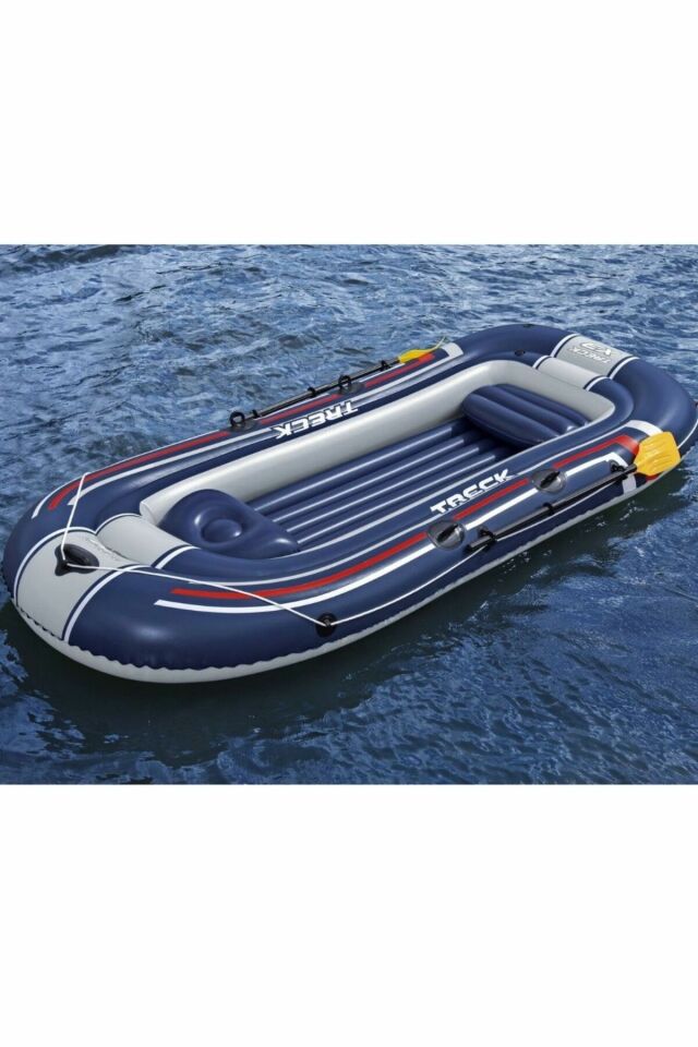 Treck X3 Raft Bot Set Halinde 318 cm x 152 cm 3 Kişilik (Küpek ve Pompa Dahil)