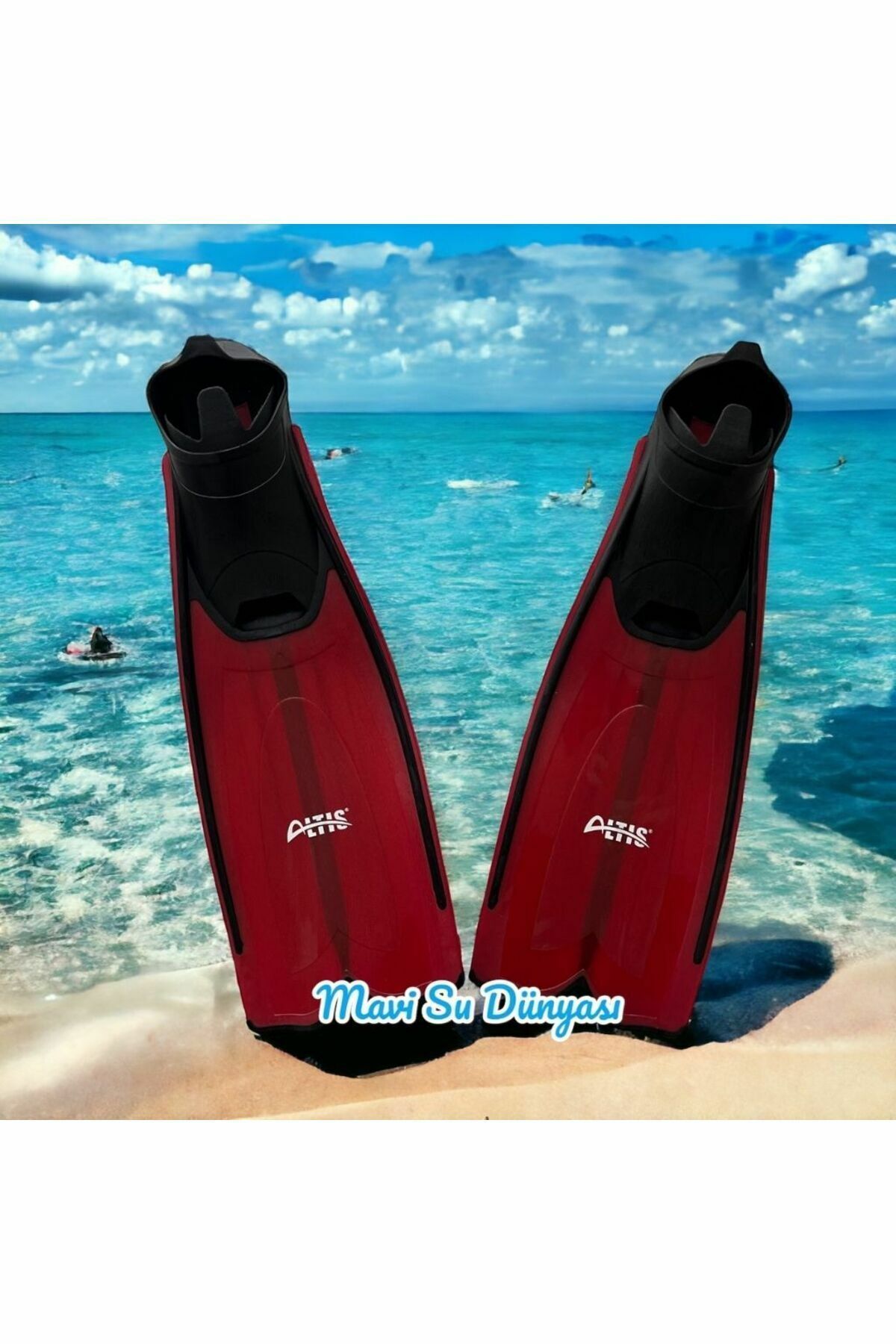 Altis Palet 32-34 Numara - Mavi Su Dünyası Kırmızı - 32-34