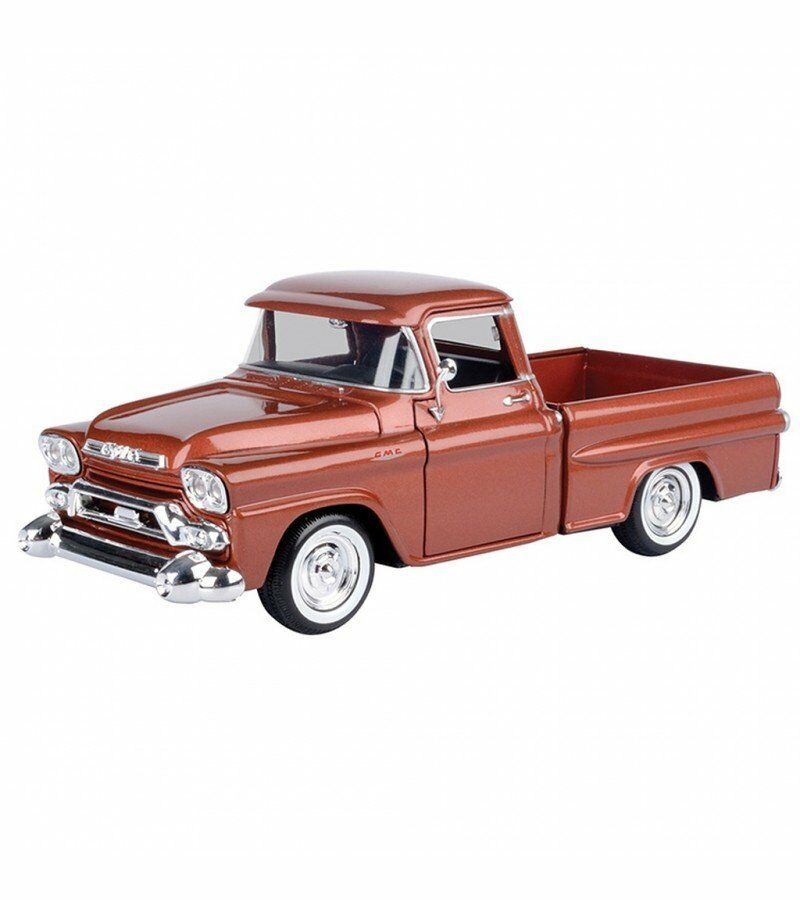 1958 Model Klasik Gmc 100 Wıdesıde Pickup 1:24 Ölçekli Turuncu