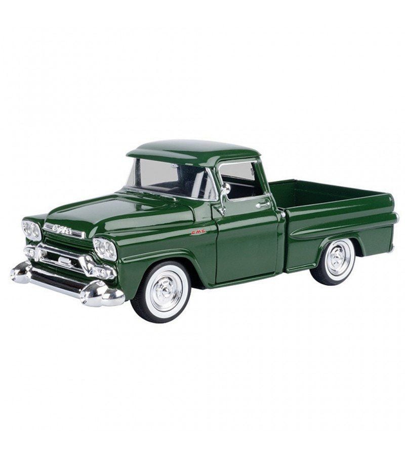 1958 Model Klasik Gmc 100 Wıdesıde Pickup 1:24 Ölçekli Yeşil