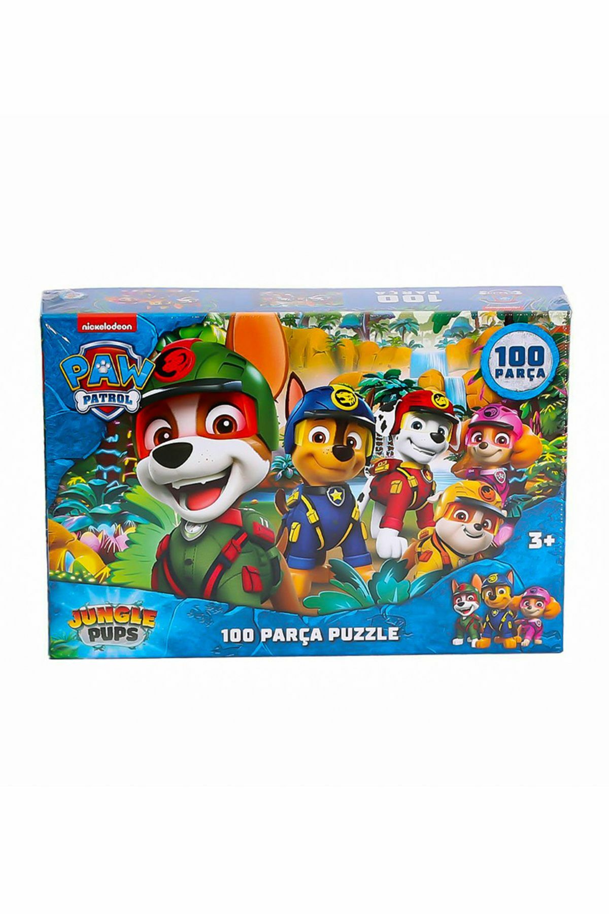 Çocuk Puzzle Oyunu 100 Parça - Mavi Su Dünyası