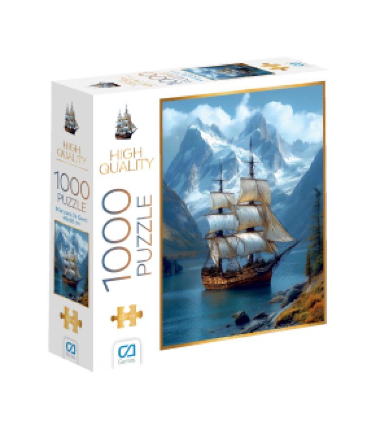 Manzara ve Gemi Puzzle 1000 Parça