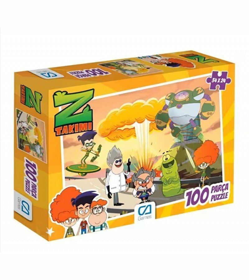 Z Takımı Puzzle 100 Parça