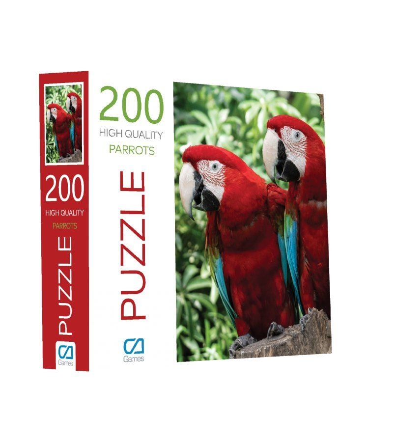 Papağan Puzzle 200 Parça