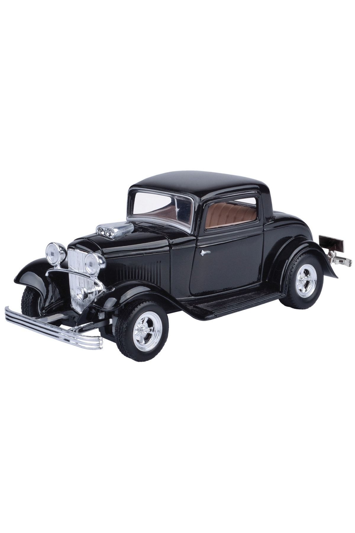 1932 Model Klasik Ford Coupe 1:24 Ölçekli Siyah