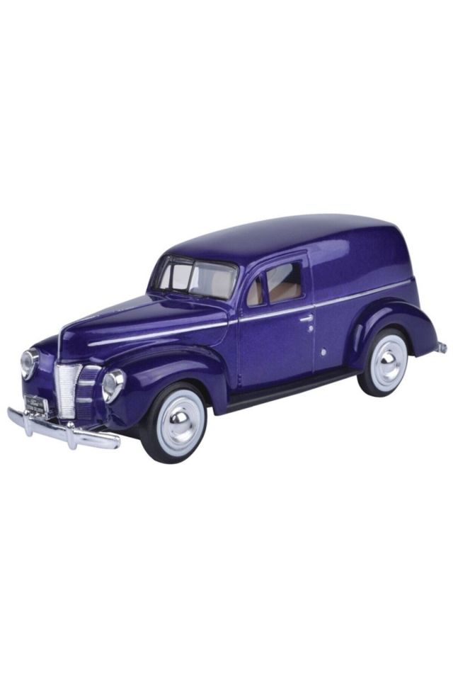 1940 Model Klasik Ford Sedan Deliver 1:24 Ölçekli