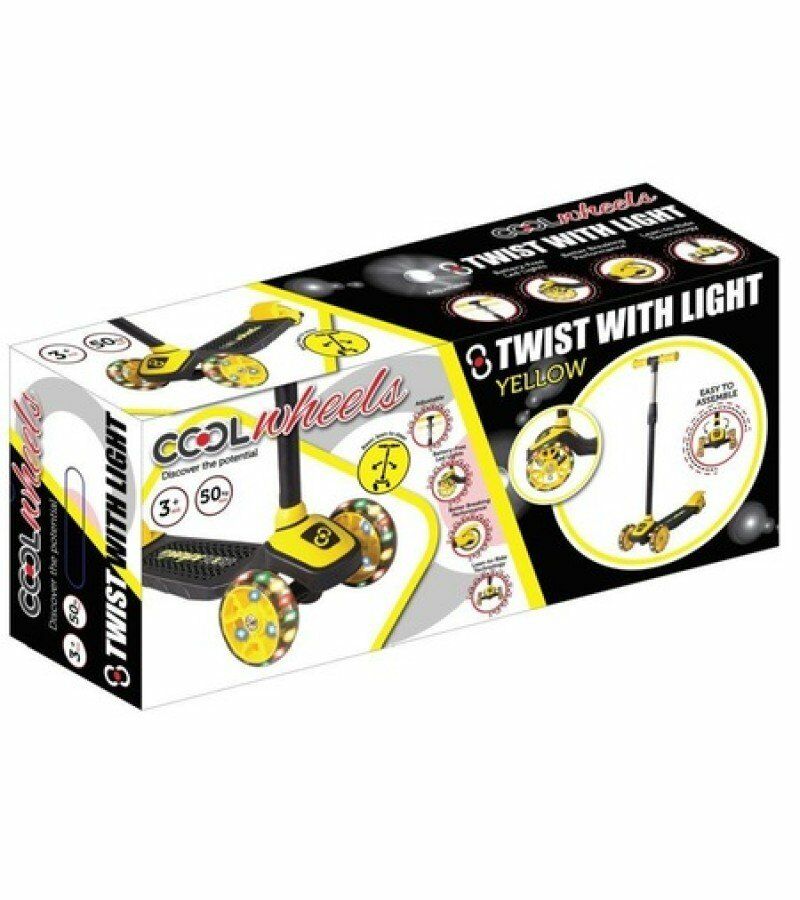 Cool Whells Işıklı Twist Scooter