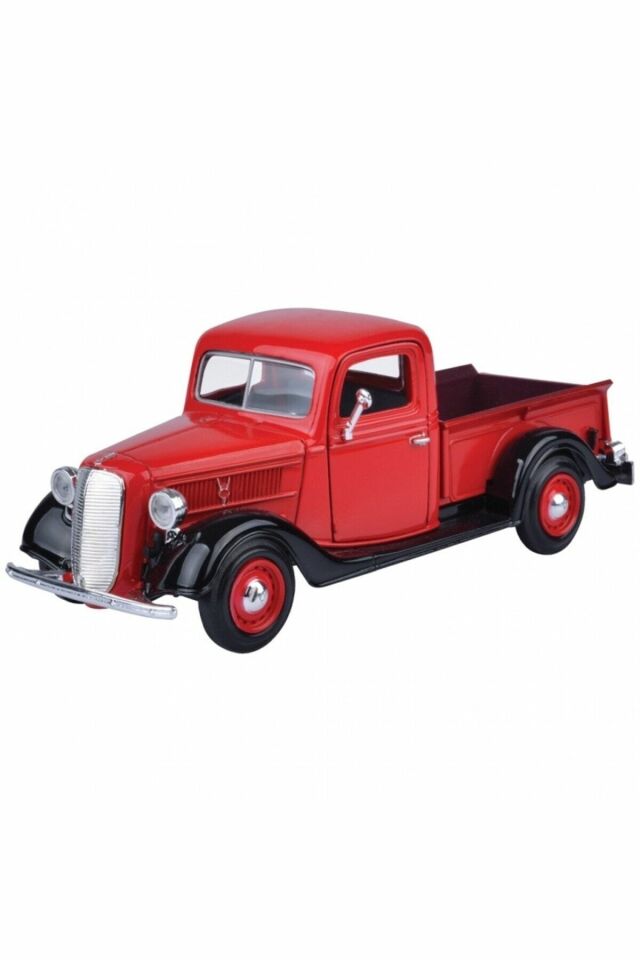 1937 Model Klasik Ford Pickup Araba 1:24