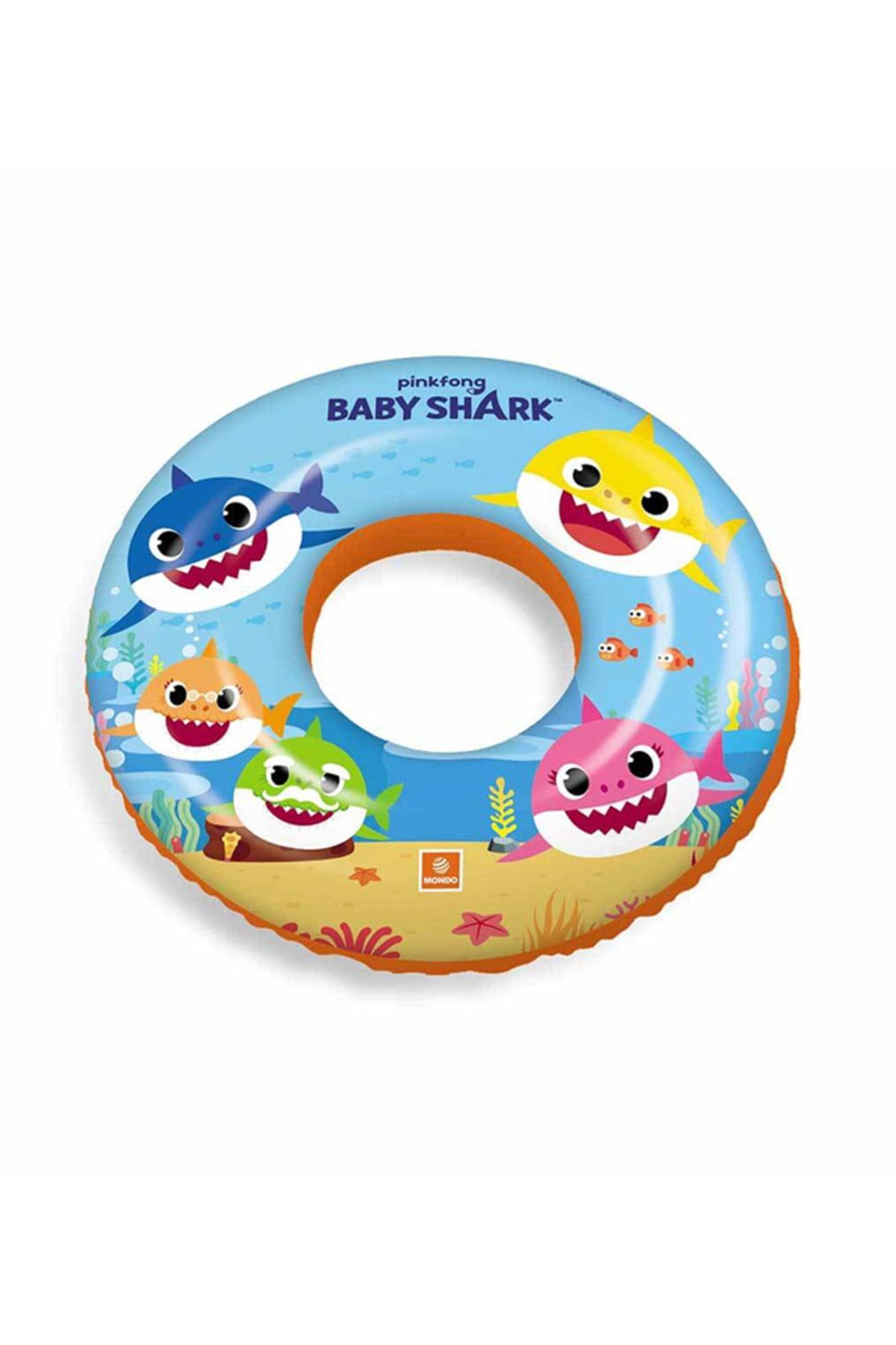 Baby Shark Simit 50 cm, Çocuk Deniz Simidi - Mavi Su Dünyası