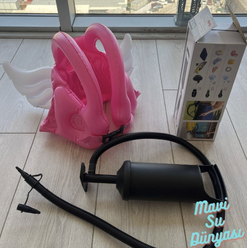 Pompa Dahil | Çocuk Şişme Can Yeleği | Can Simidi | Kanatlı Can Yeleği | Deniz ve Havuz Can Simidi | Can Simit