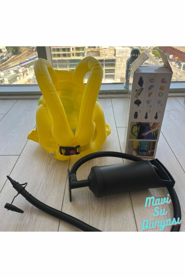 Pompa Dahil Kanatlı Can Simidi, Can Yelekleri 5-8 Yaş