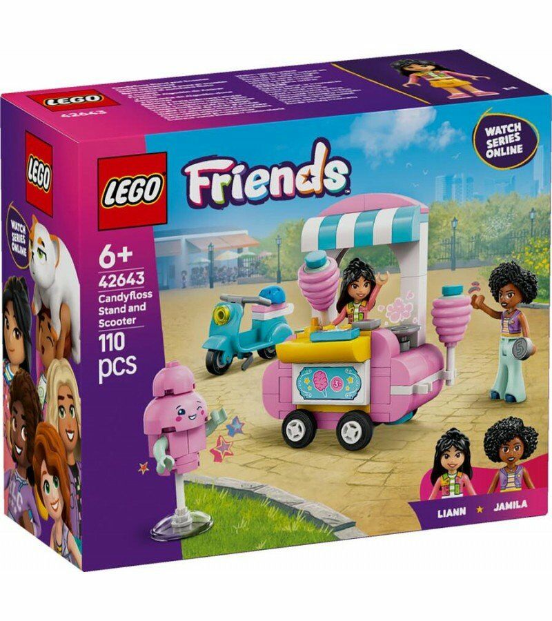 Lego 110 Parça Pamuk Şeker Standı