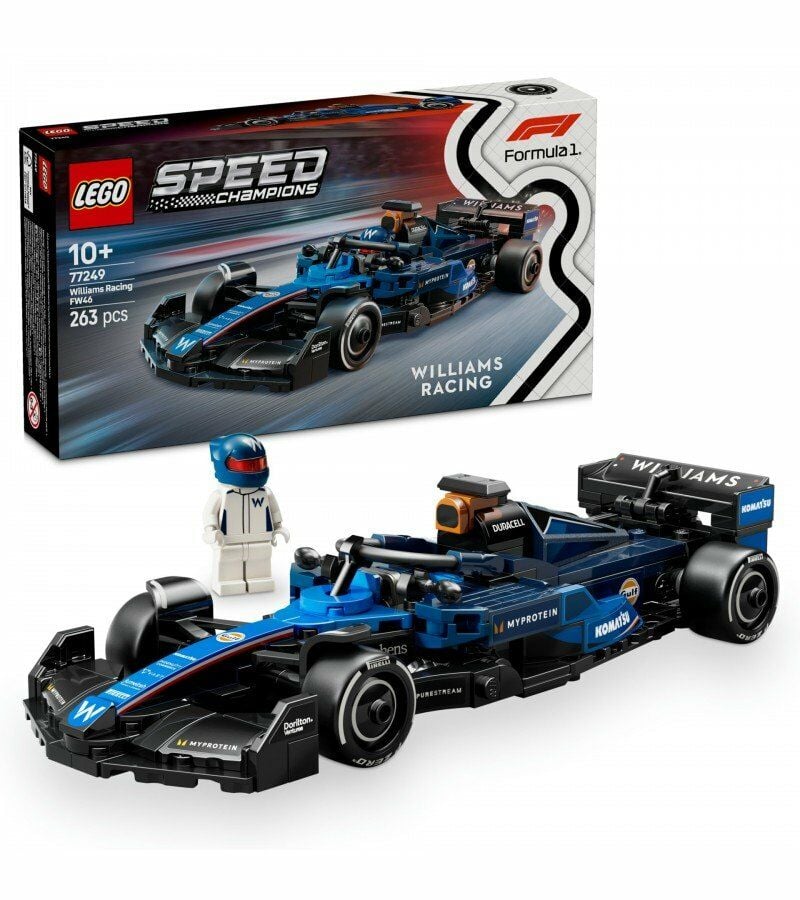 Lego 263 Parça F1 Williams Racing FW46