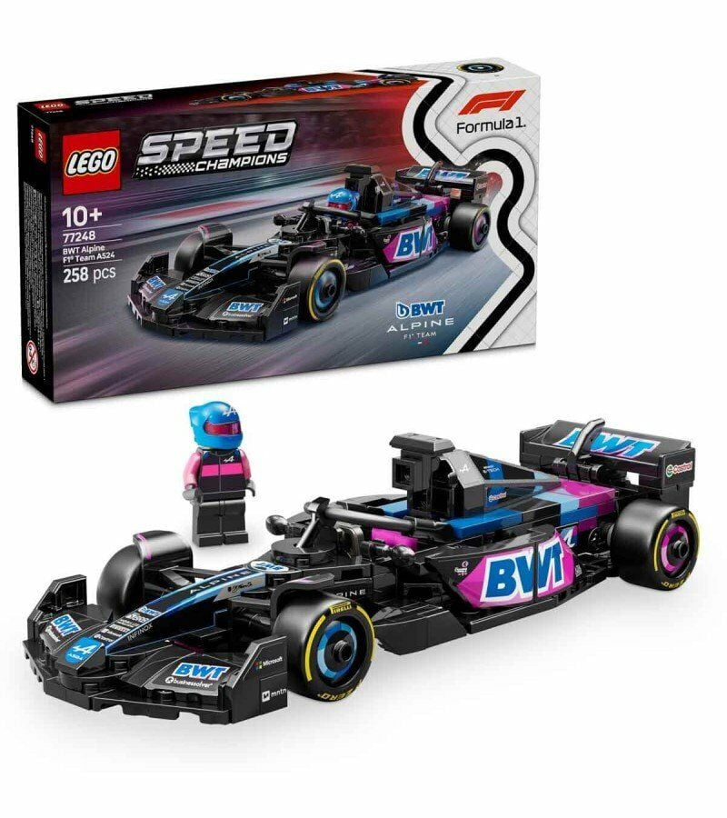Lego 258 Parça F1 BWT Alpine Team A524