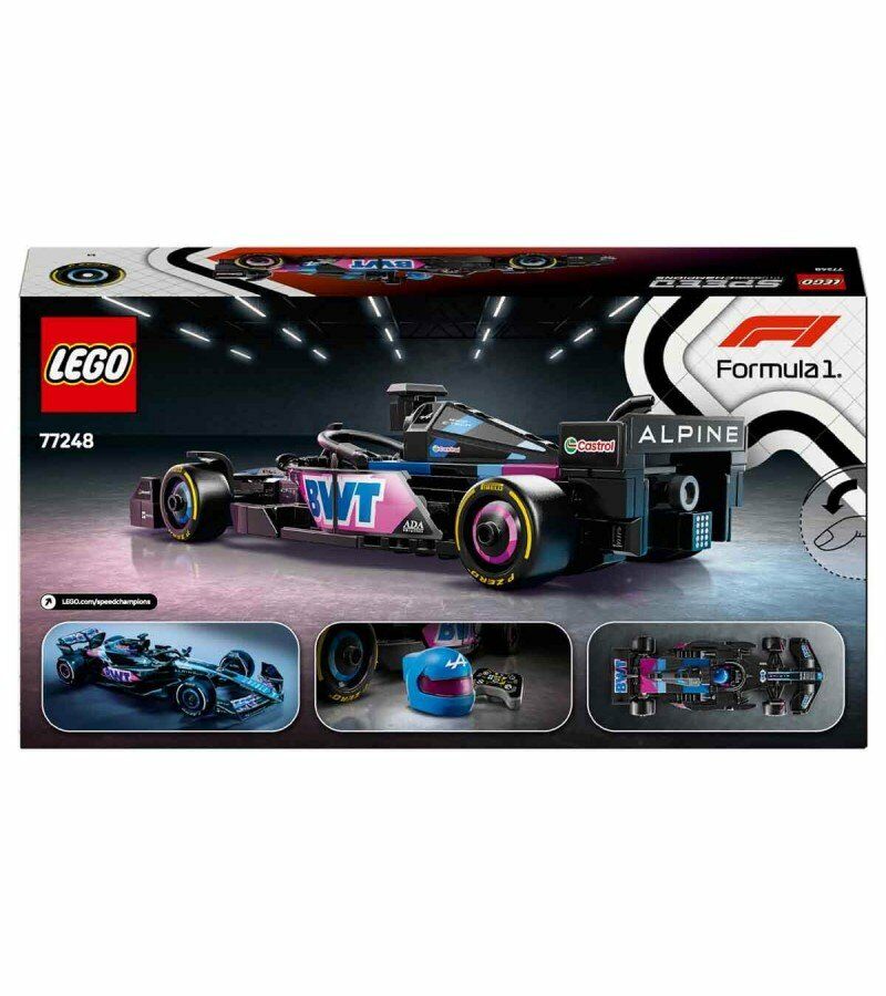 Lego 258 Parça F1 BWT Alpine Team A524