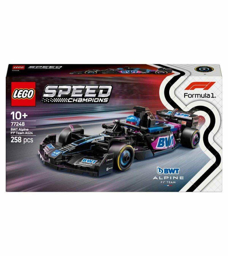 Lego 258 Parça F1 BWT Alpine Team A524