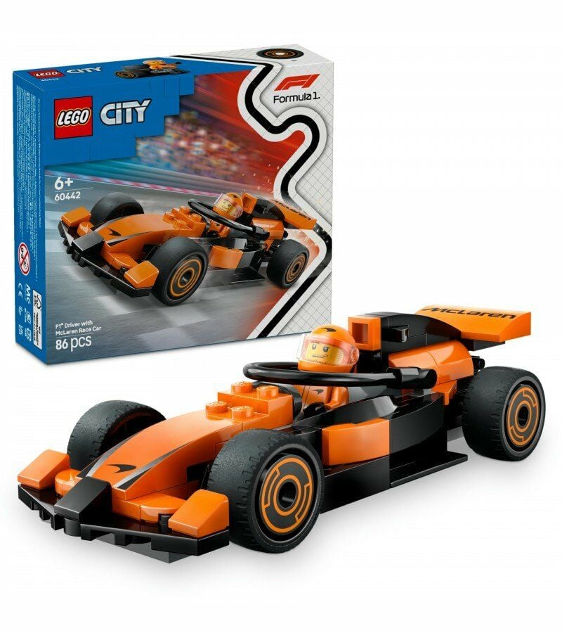 Lego 86 Parça City McLaren Yarış Arabalı F1