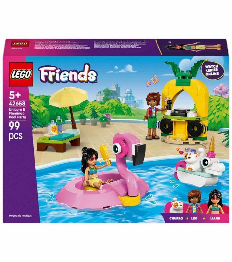 Lego 90 Parça Unicorn ve Flamingo