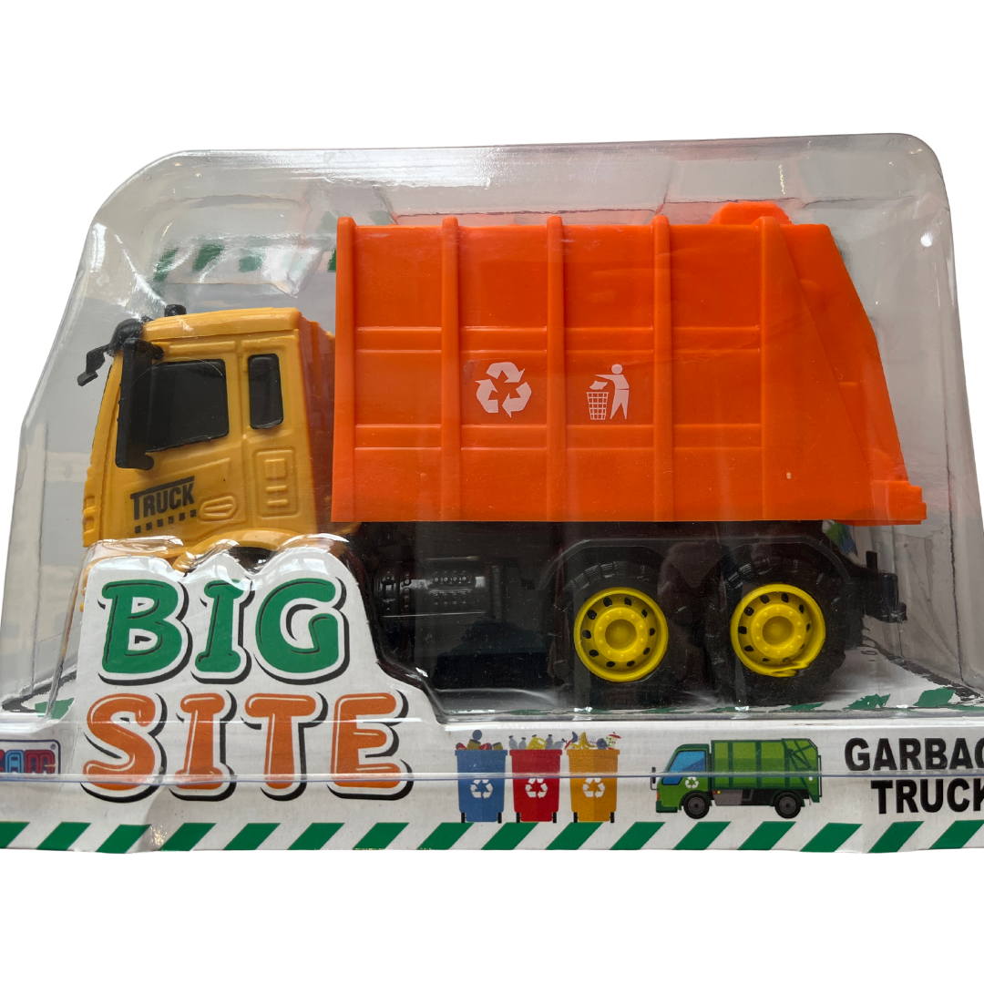 Vakumlu Kutuda Çöp Kamyonu | Mavi Su Dünyası Turuncu