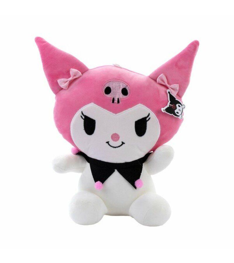 Papyonlu Peluş 35 Cm Pembe