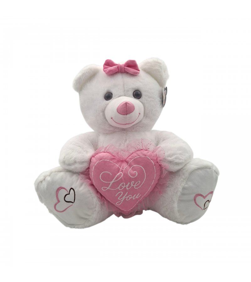 Pembe Kalpli Ayıcık 60 Cm