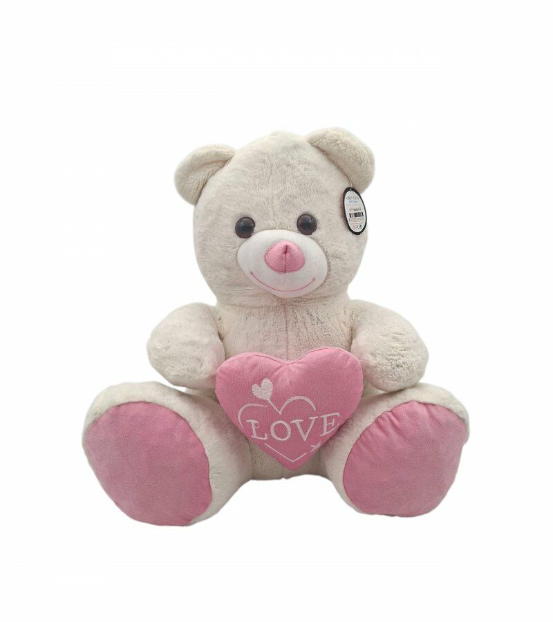 Peluş Ayı Beyaz 60 Cm