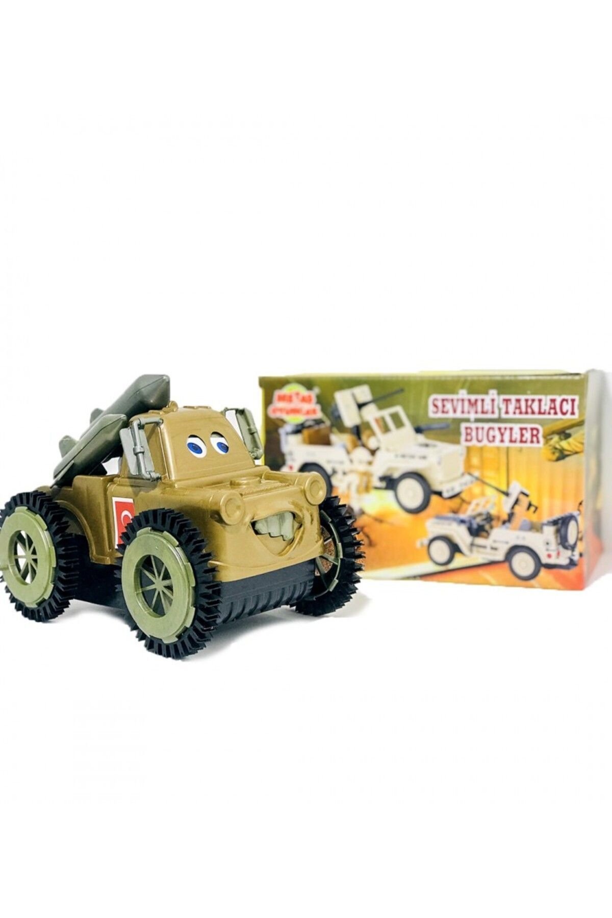 Pille Çalışan Taklacı Bugy Tank - Mavi Su Dünyası