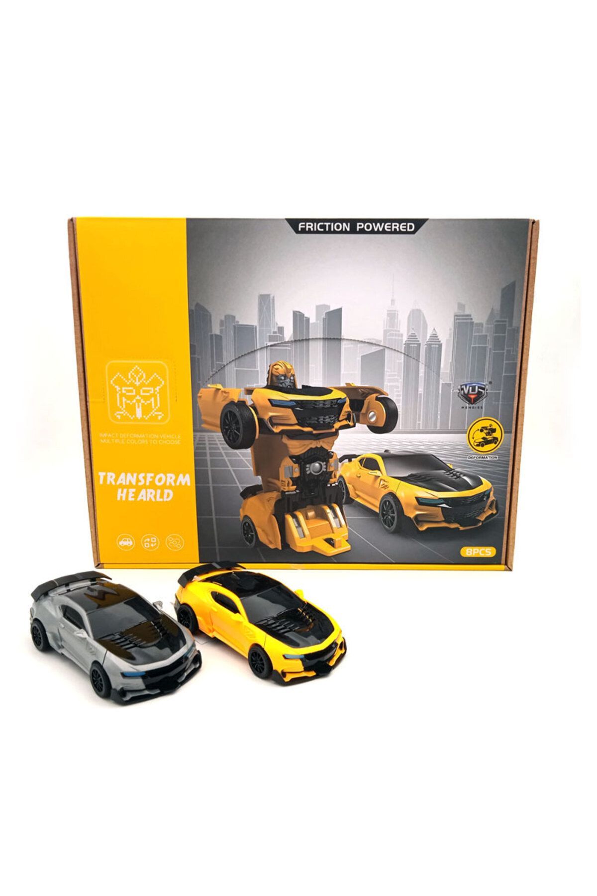 Transformers Dönüşebilen Araba - Mavi Su Dünyası