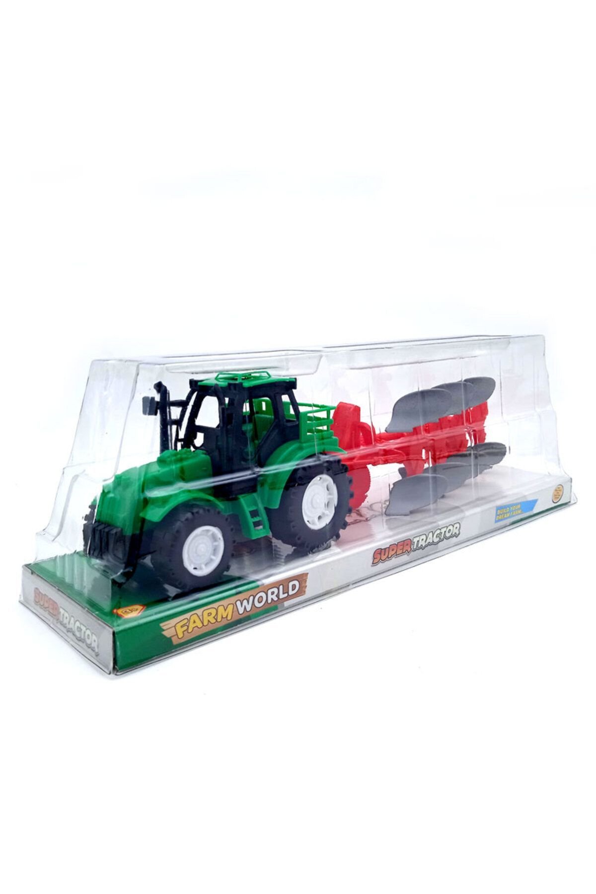 Traktör Pulluk Set - Mavi Su Dünyası