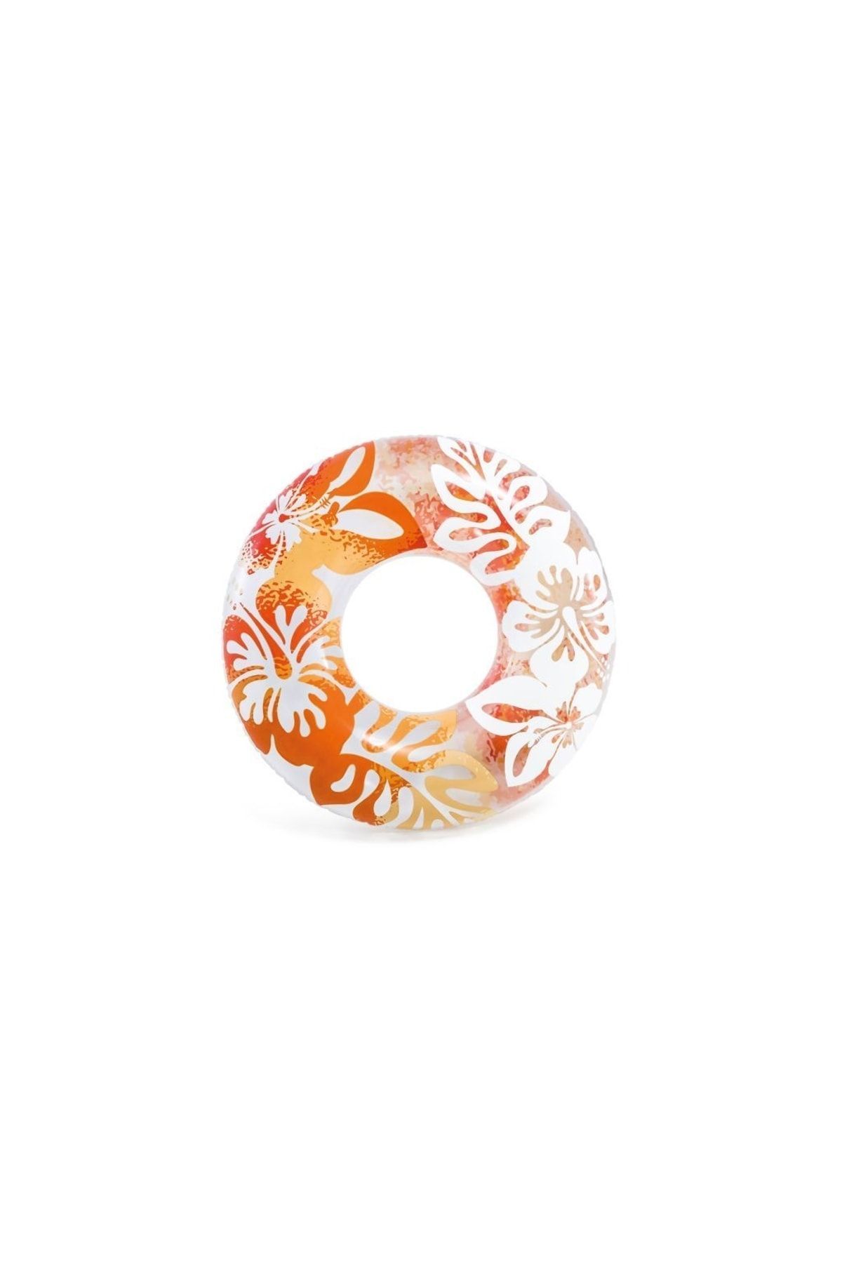 Desenli Simit 91 Cm Turuncu - Beyaz