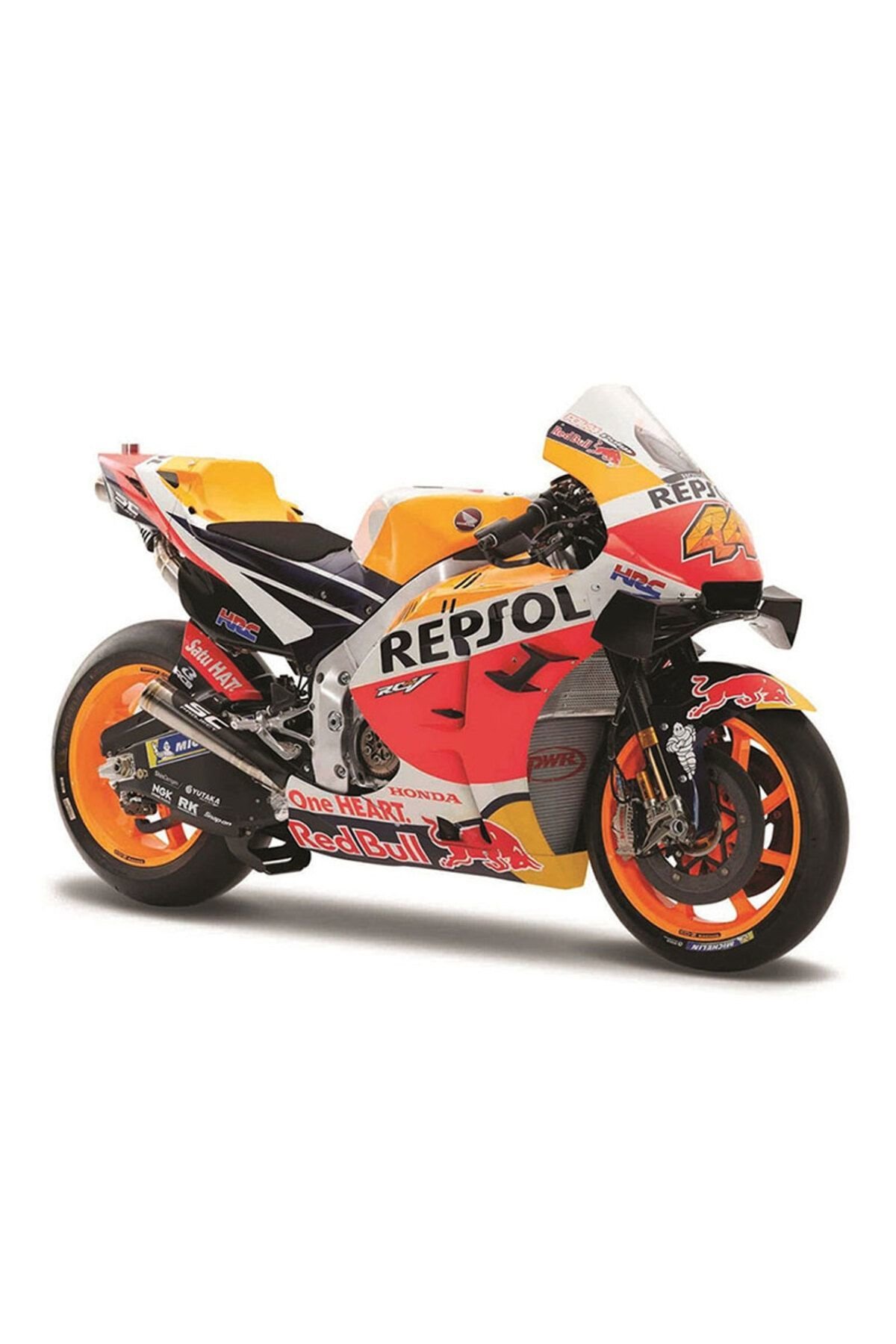 Moto GP - Repsol Honda Team 2021 Model 1:18 Ölçekli Repsol Motorsiklet Oyuncak Model