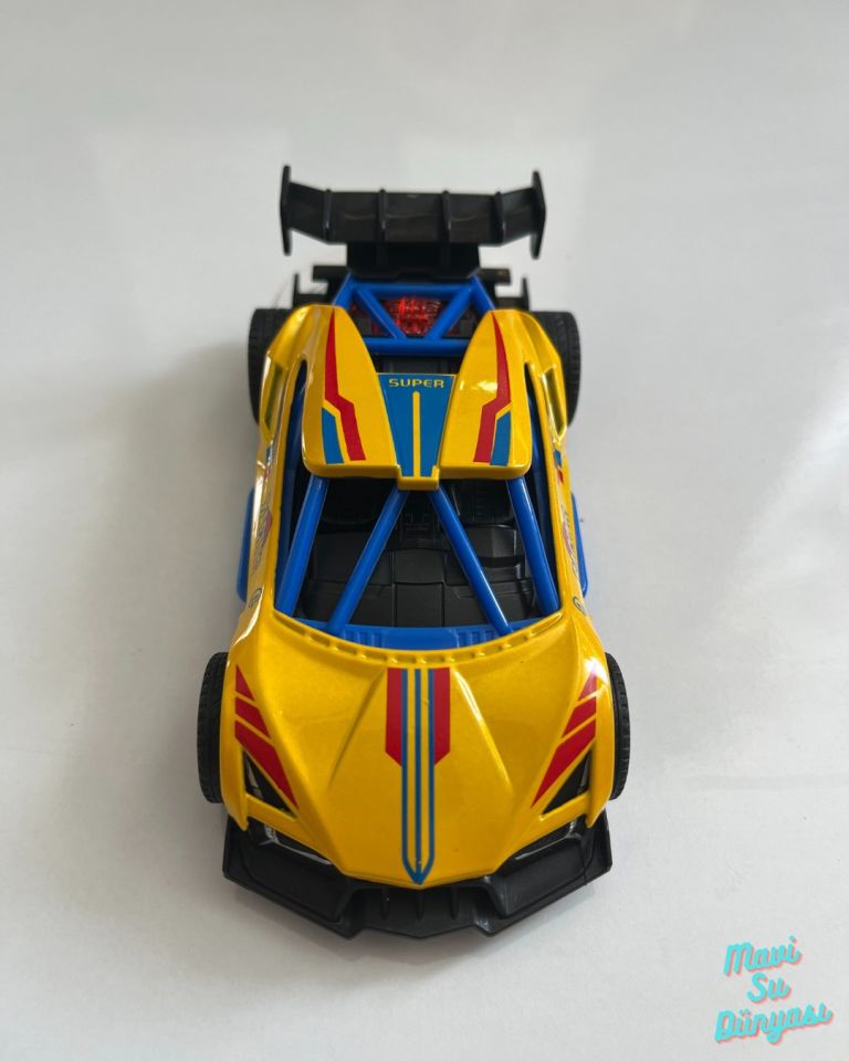 Metal Çek Bırak Yarış Arabası 14x6 Cm