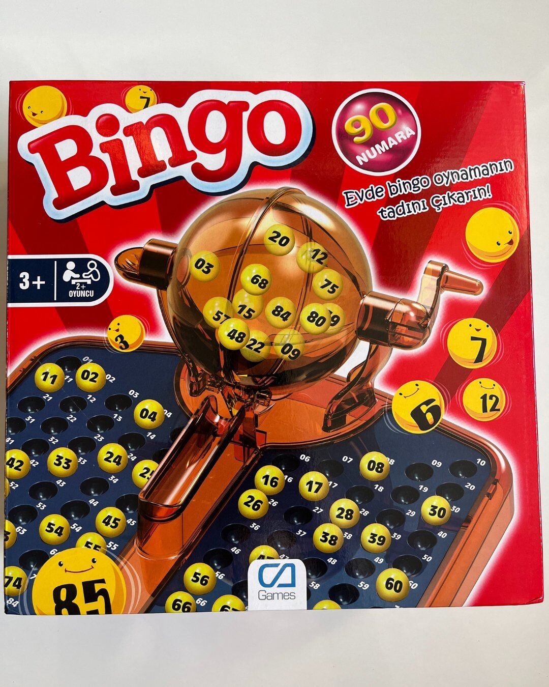 Bingo Yılbaşı Aile Oyunu 90 Numara 48 Kart