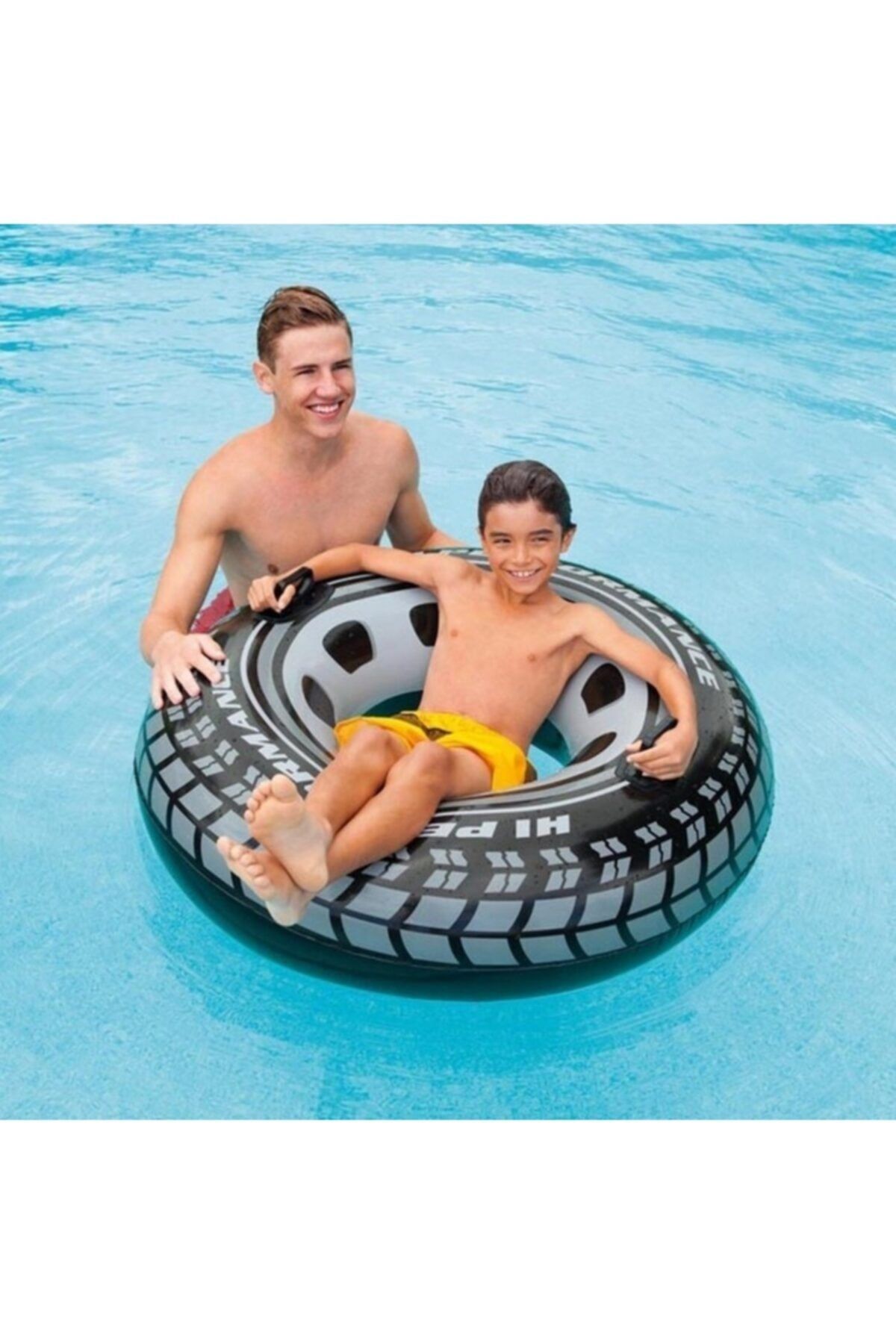 Tutmaçlı Lastik Teker Simit 114 Cm