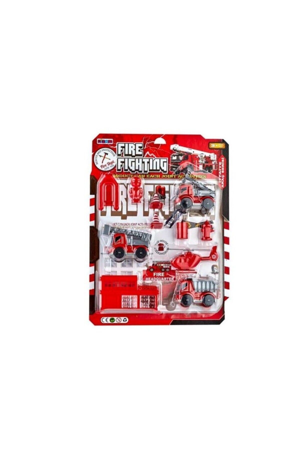 Maksi İtfaiye Seti - Mavi Su Dünyası