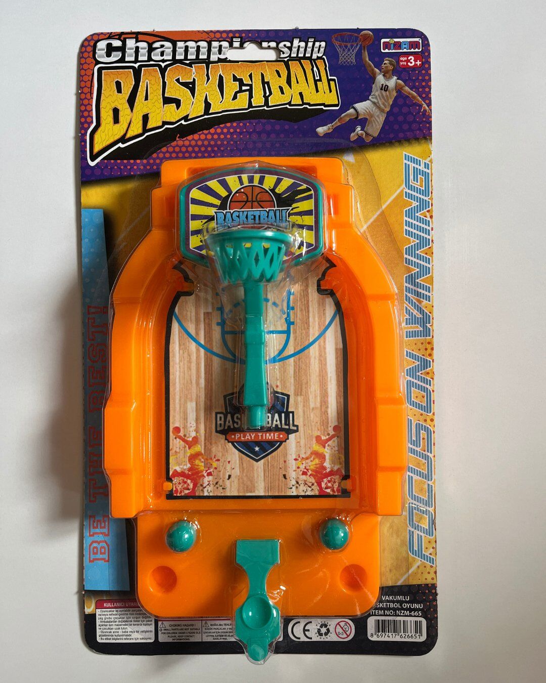 Basketbol Oyun Seti Turuncu